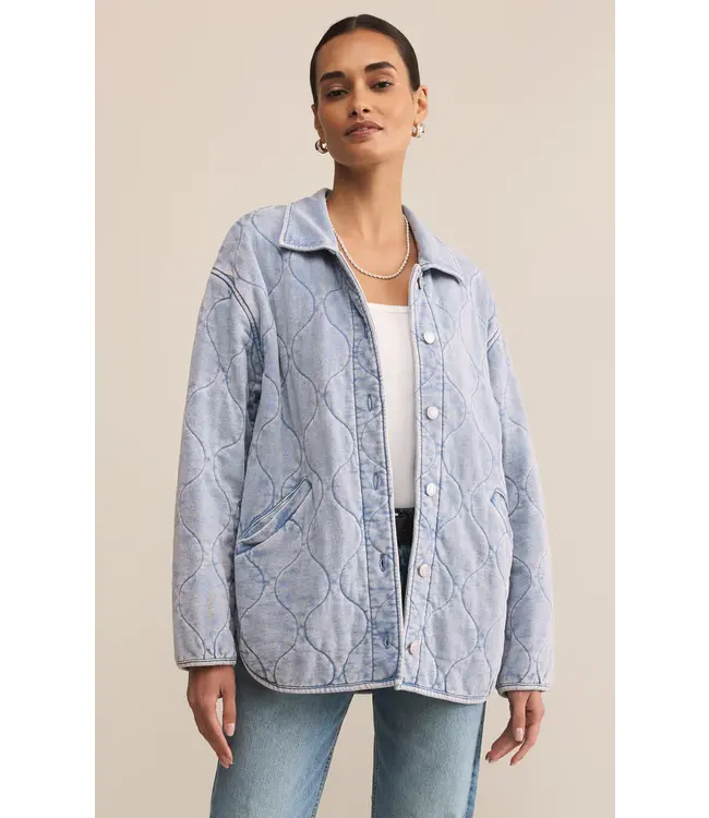 Boulder Knit Denim Jacket