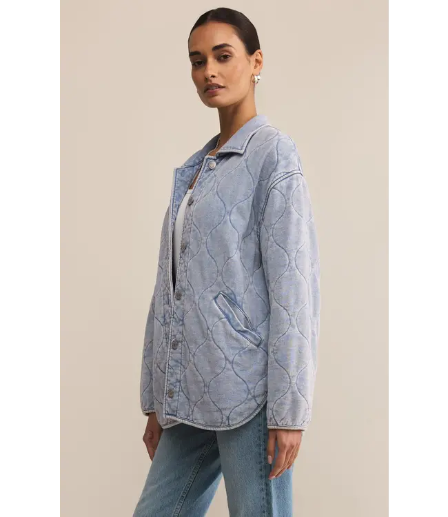 Boulder Knit Denim Jacket