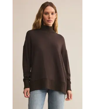 Z Supply Sable Rib Sweatshirt