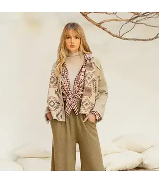 Mystree Wide Leg Sweater Pants