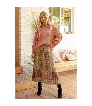 Mystree Animal Print Skirt