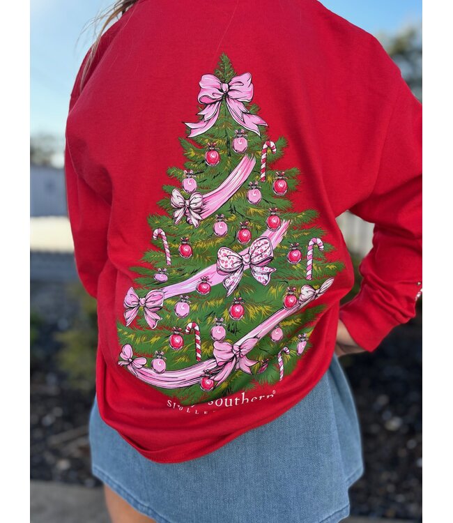 l/s youth tree tshirt