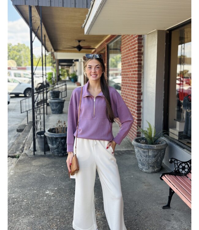 1/2 Zip Raglan Pullover