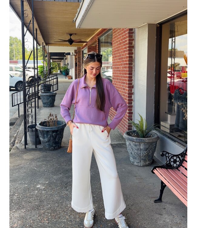 1/2 Zip Raglan Pullover