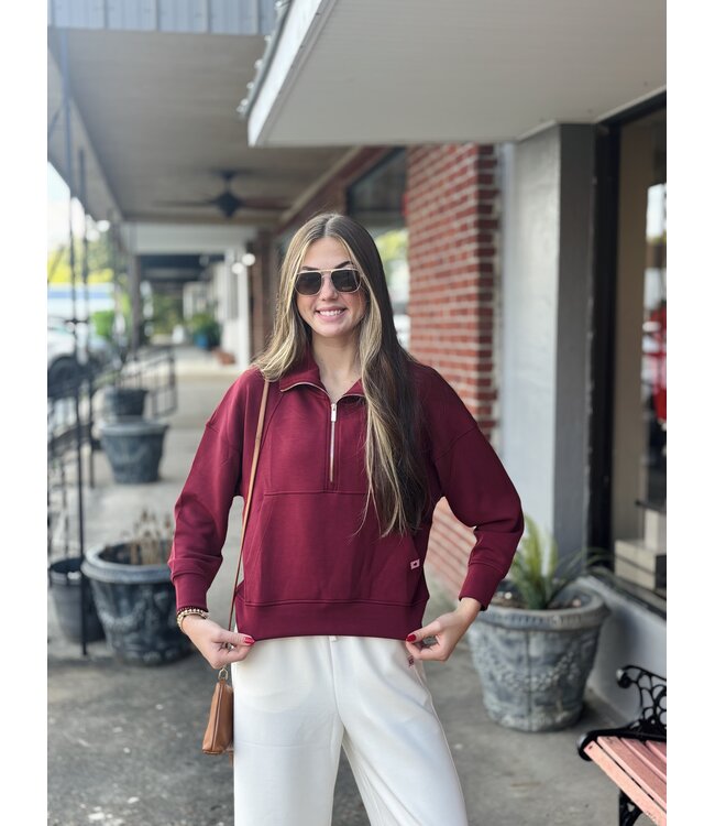 1/2 Zip Raglan Pullover