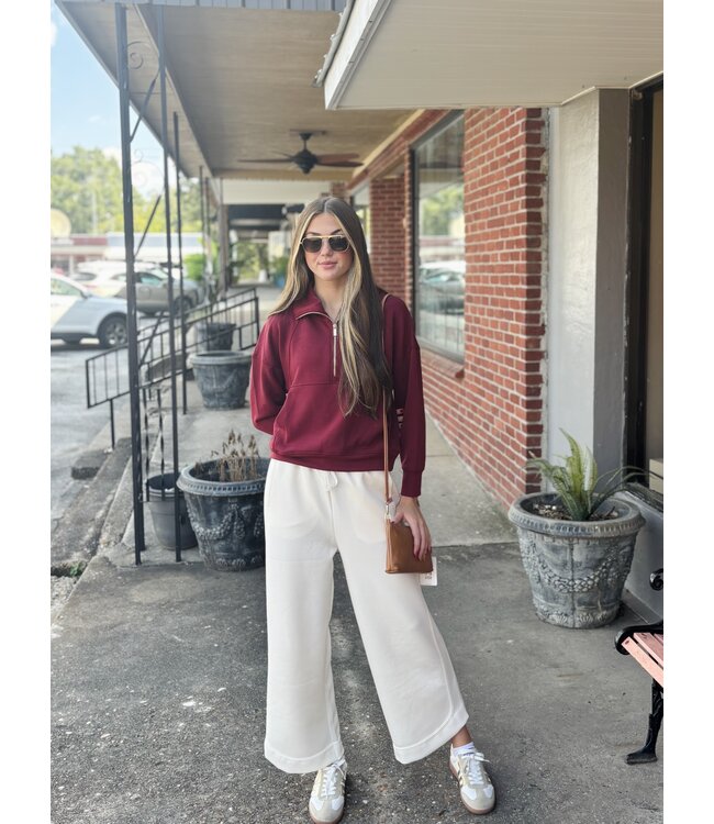 1/2 Zip Raglan Pullover