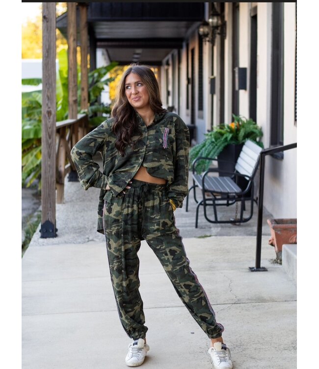 Camo Track Pants