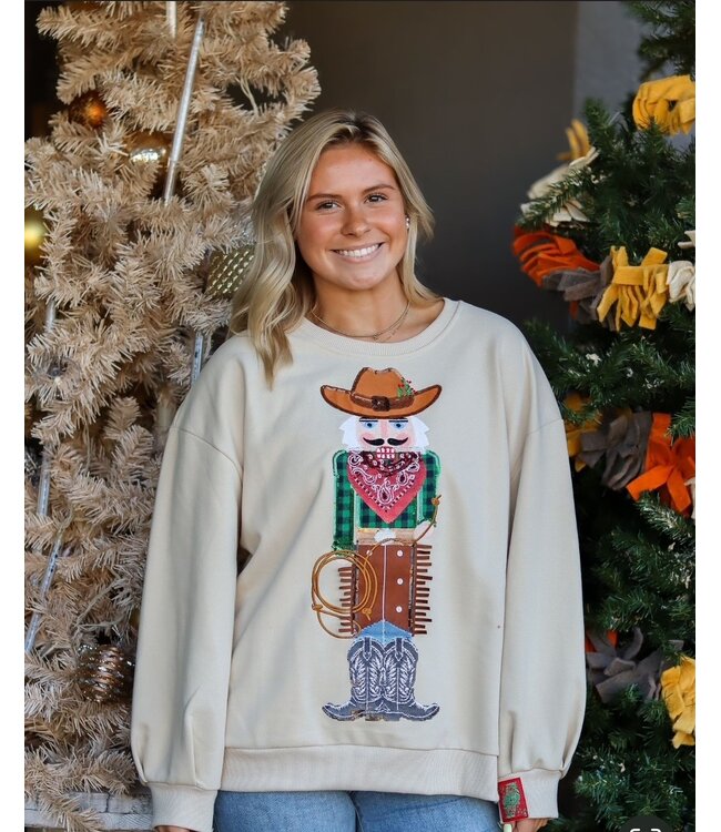 Cowboy Nutcracker Sweatshirt