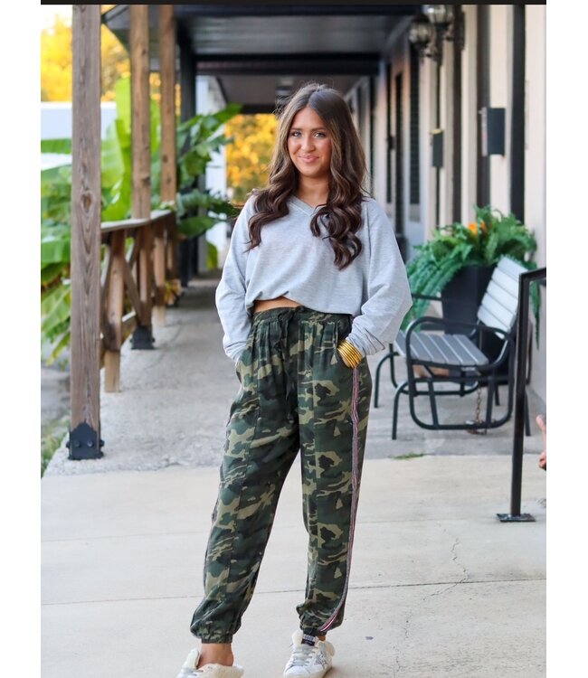 Camo Track Pants