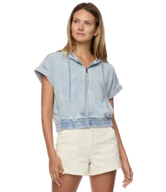 Blaine Zip Up SS Hoodie