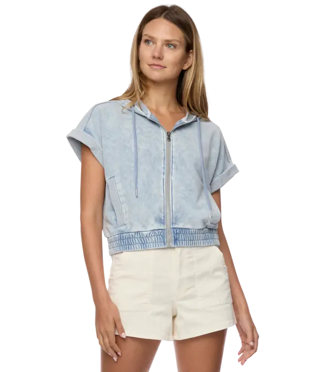 Blaine Zip Up SS Hoodie