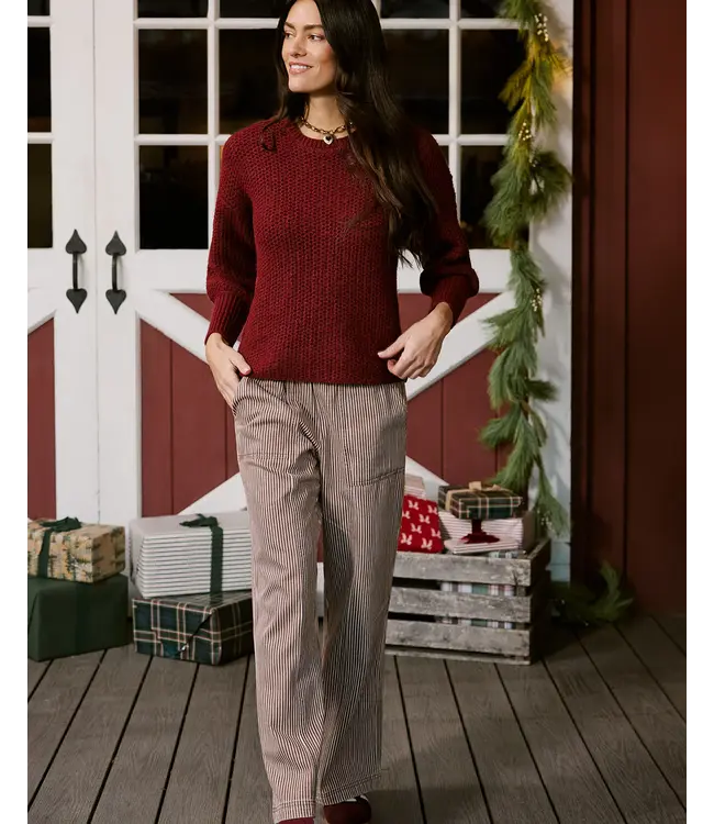 Triana Wide Leg Pull On Pant