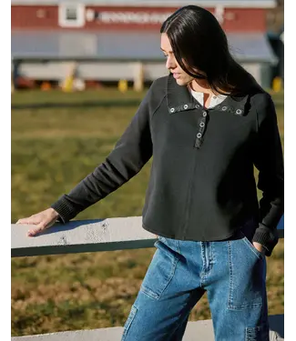 Adriana Snap front Pullover