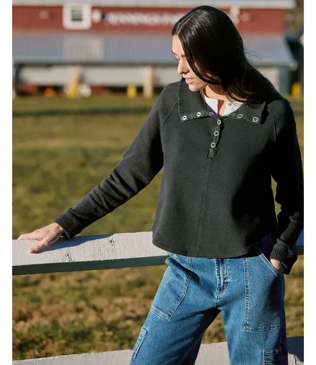 Adriana Snap front Pullover