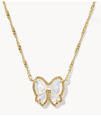 Kendra Scott HALEY Bow Short Pend Neck