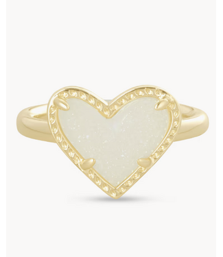 Kendra Scott Ari Heart Band Ring