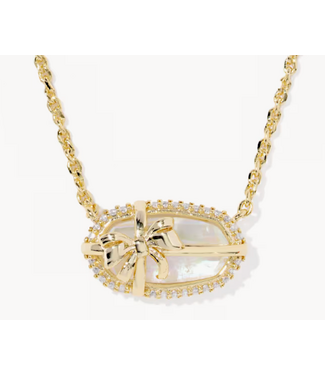 Kendra Scott ELISA Bow Short Pend Neck
