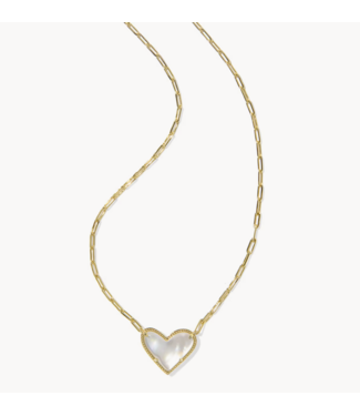 Kendra Scott Ari Heart Stmt Pendant Neck
