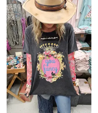 A Rare Bird YOU FANCY tattered tee