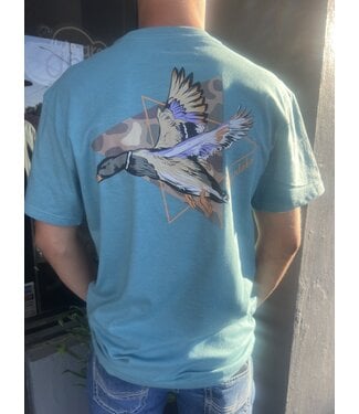 BURLEBO Cyan Duck Tshirt