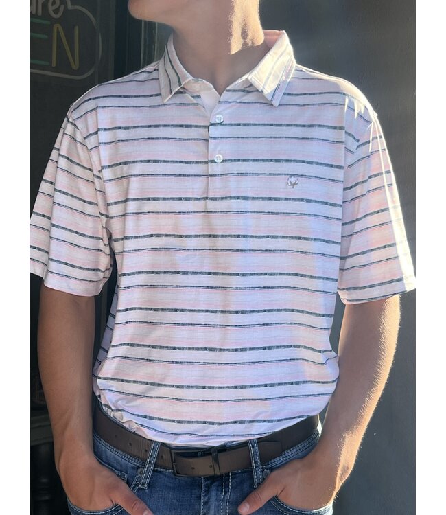 S/S Polo Shirt striped