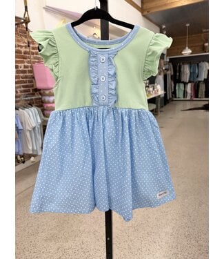 MERCE AND ME BLUE KID DRESS