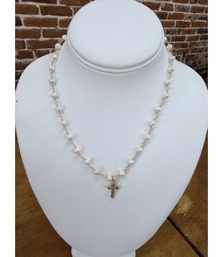 Taylor Shaye Design JACEE CROSS NECKLACE