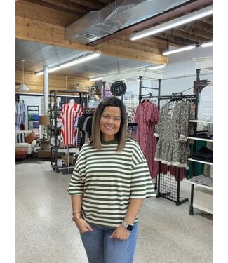 Olive Green Top