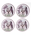 MASCOT COASTER SET\4