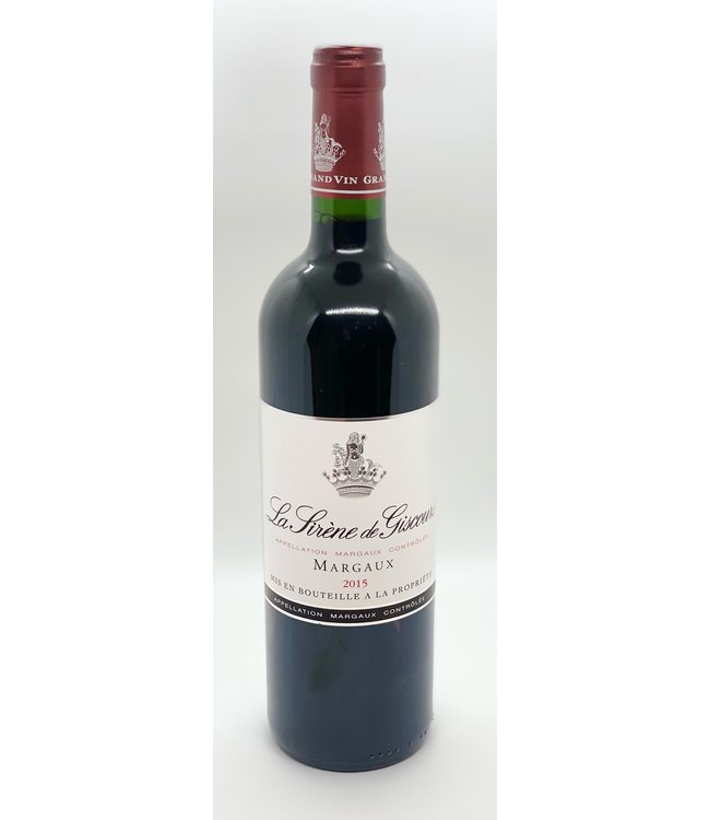 LA SIRENE DE GISCOURS MARGAUX 2015 750ML