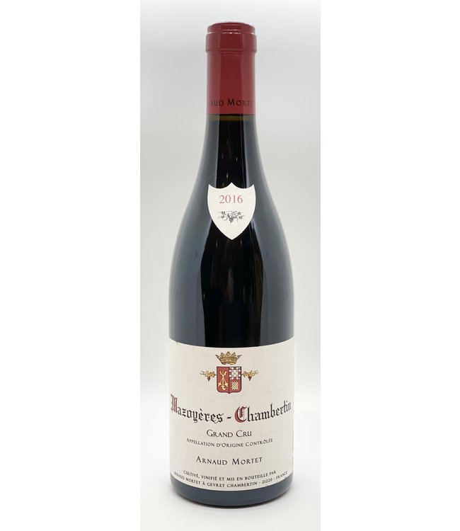 RED BURGUNDY ARNAUD MORTET MAZOYERES-CHAMBERTIN GRAND CRU 2016 750ML