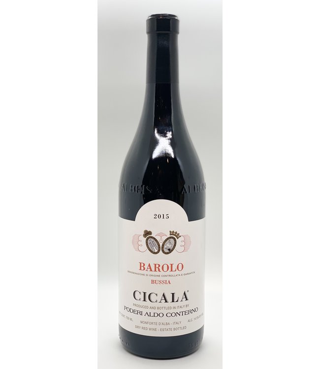 PODERI ALDO CONTERNO BAROLO CICALA 2015 750ML