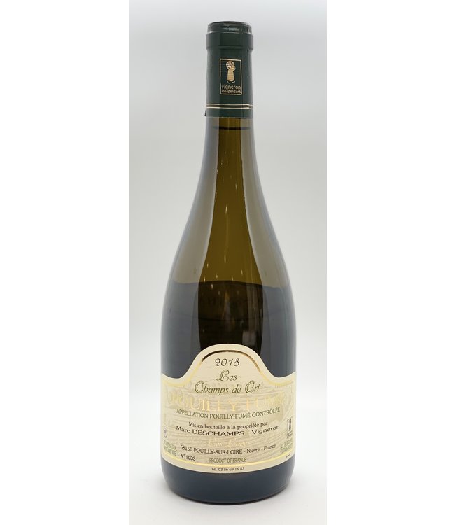 MARC DESCHAMPS "LES CHAMPS DE CRI" POUILLY-FUME 2018 750ML