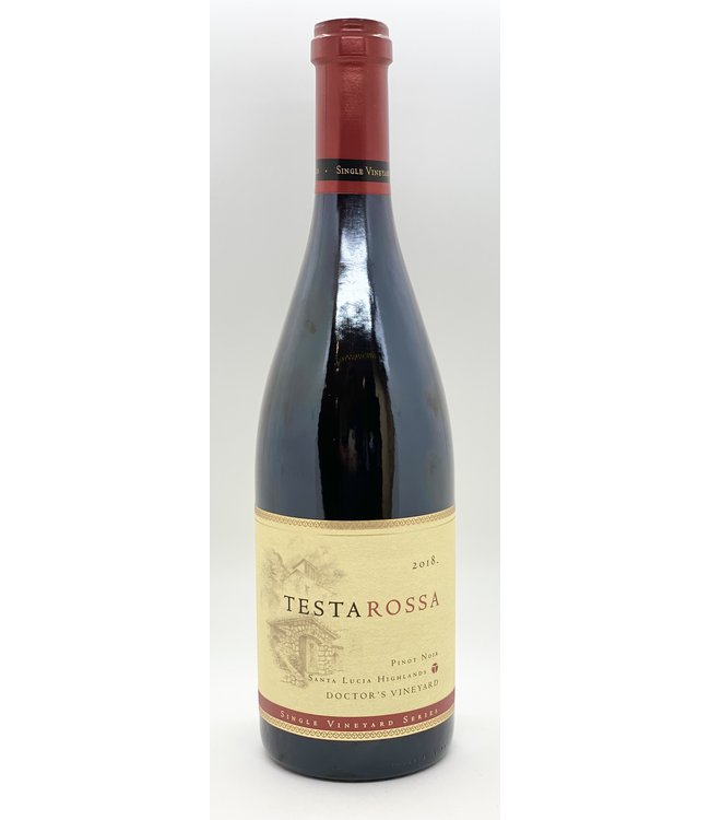 TESTAROSSA DOCTOR'S VINEYARD PINOT NOIR 2018 750ML