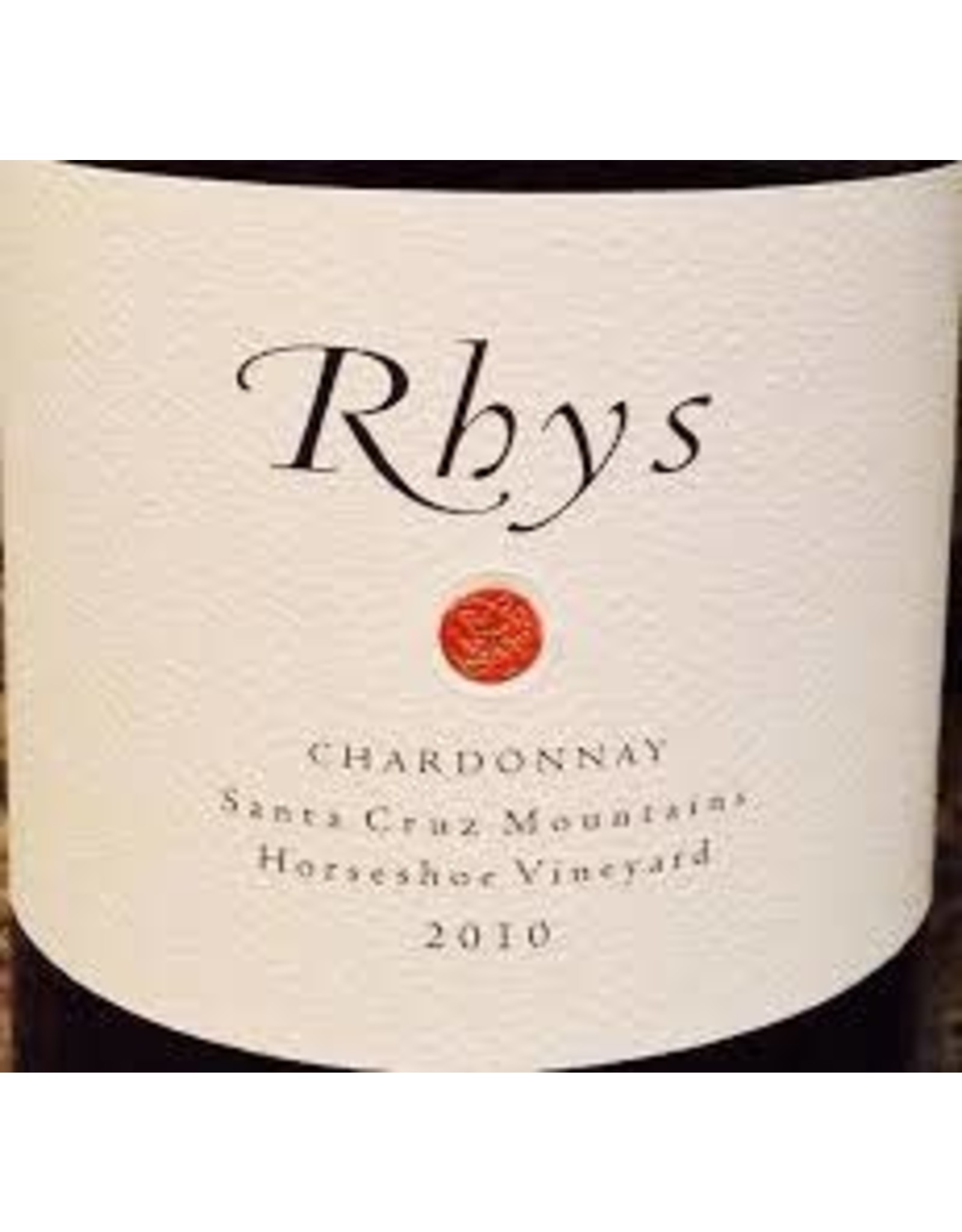 Chardonnay, Santa Cruz Mountains, HORSESHOE, Rhys 2010