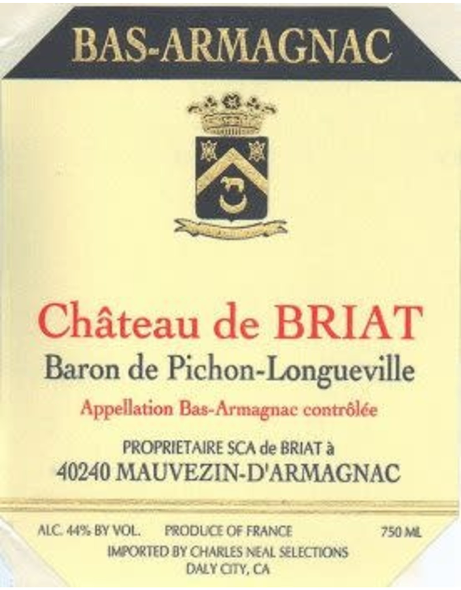 Skurnik Armagnac, 'Hors d'Age, ' Briat