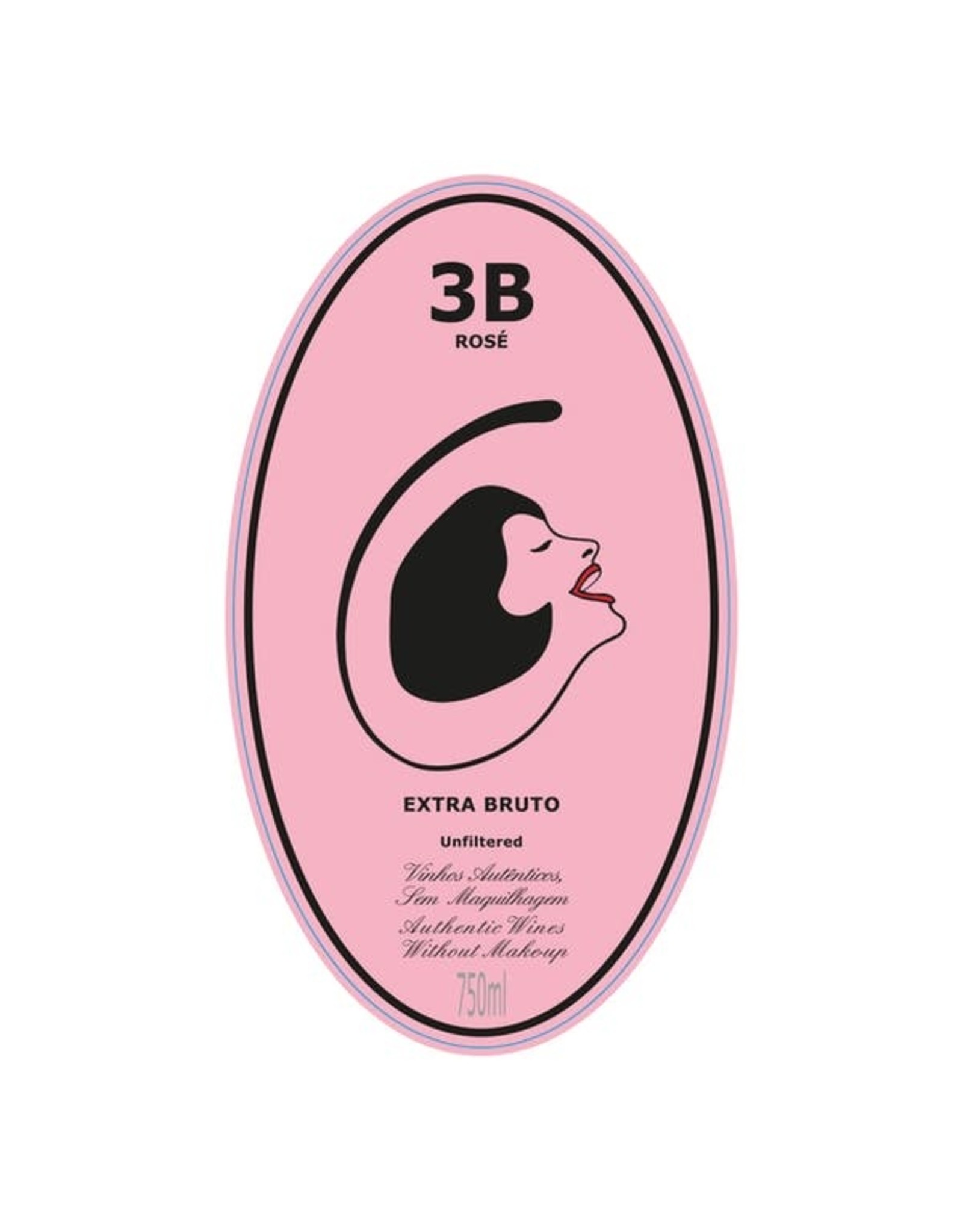 Sparkling Extra Brut Rose, Bairrada, 3B Método Tradicional Rosé, Filipa Pato NV