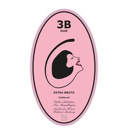 Sparkling Extra Brut Rose, Bairrada, 3B Método Tradicional Rosé, Filipa Pato NV