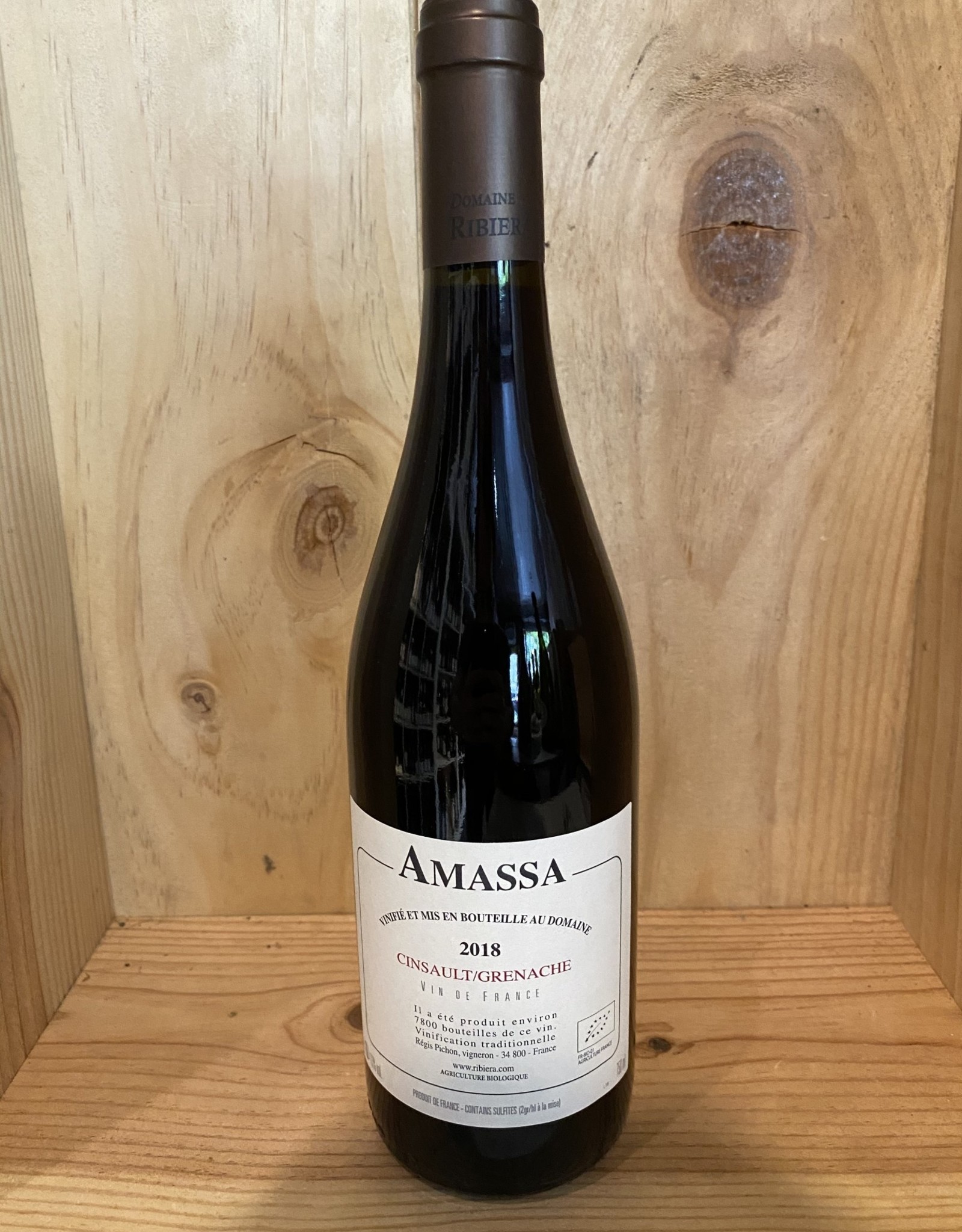 Red Blend Vin De France Domaine Ribiera Amassa Pichon 18 Terry S West Village Wines