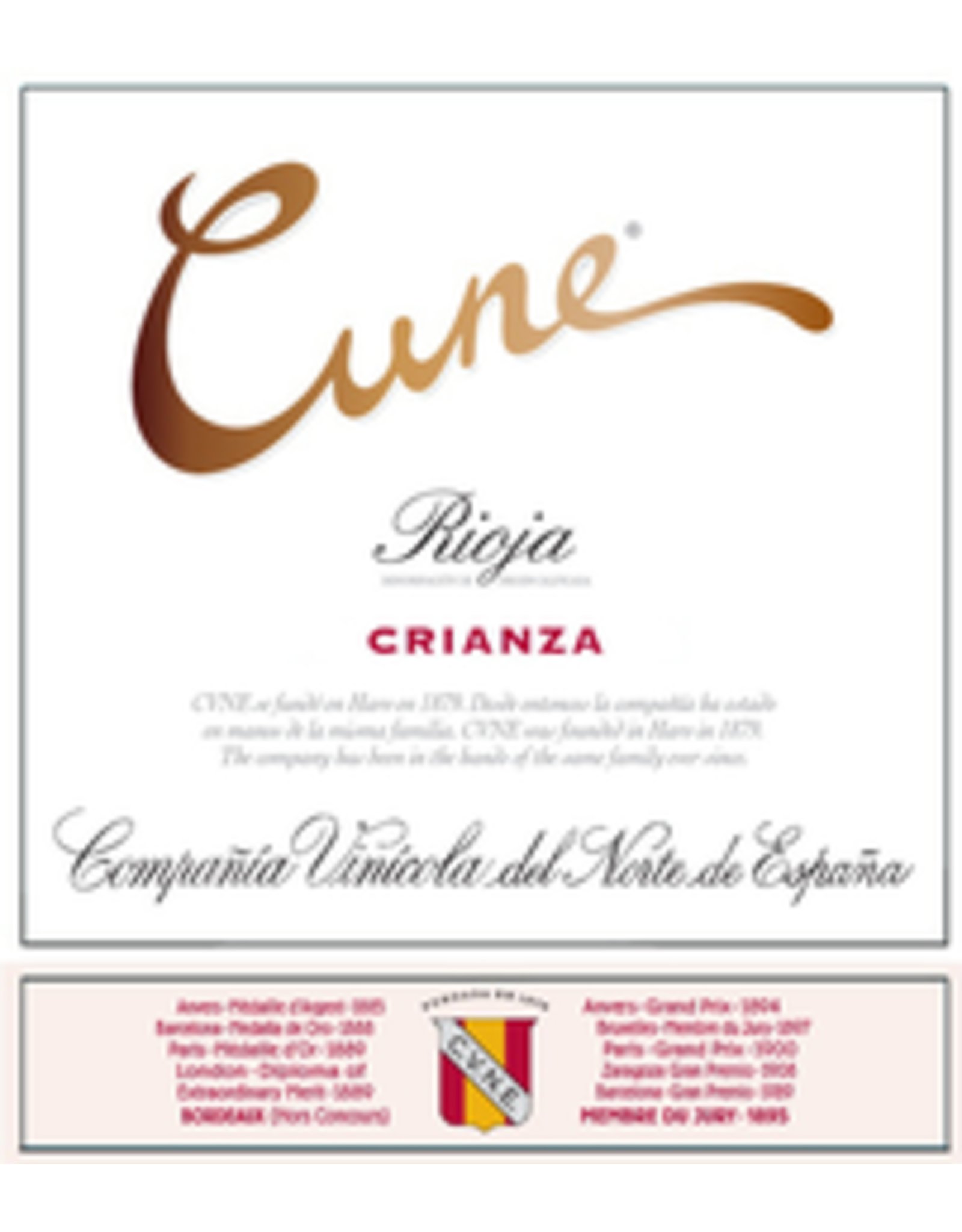 Skurnik Rioja Crianza, CVNE (Cune) 2017