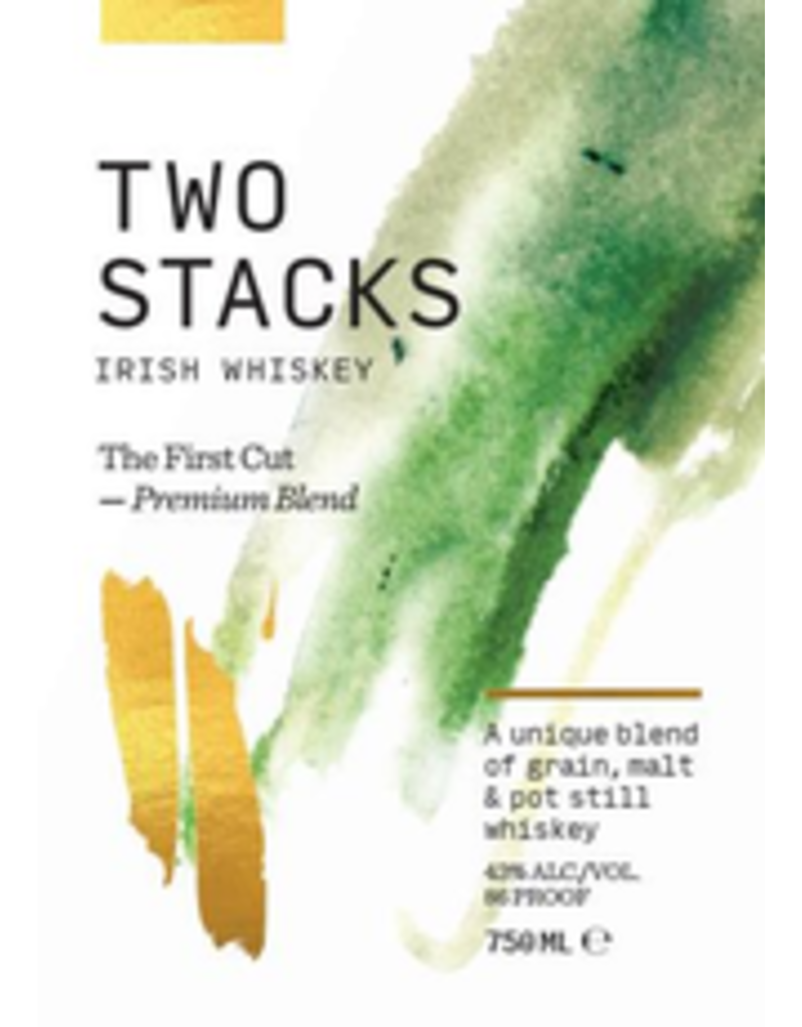 Skurnik Irish Whiskey, "The First Cut," Two Stacks