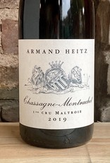 W Burgundy, Chassagne Montrachet 1er, LA MALTROIE, Armand Heitz 2019