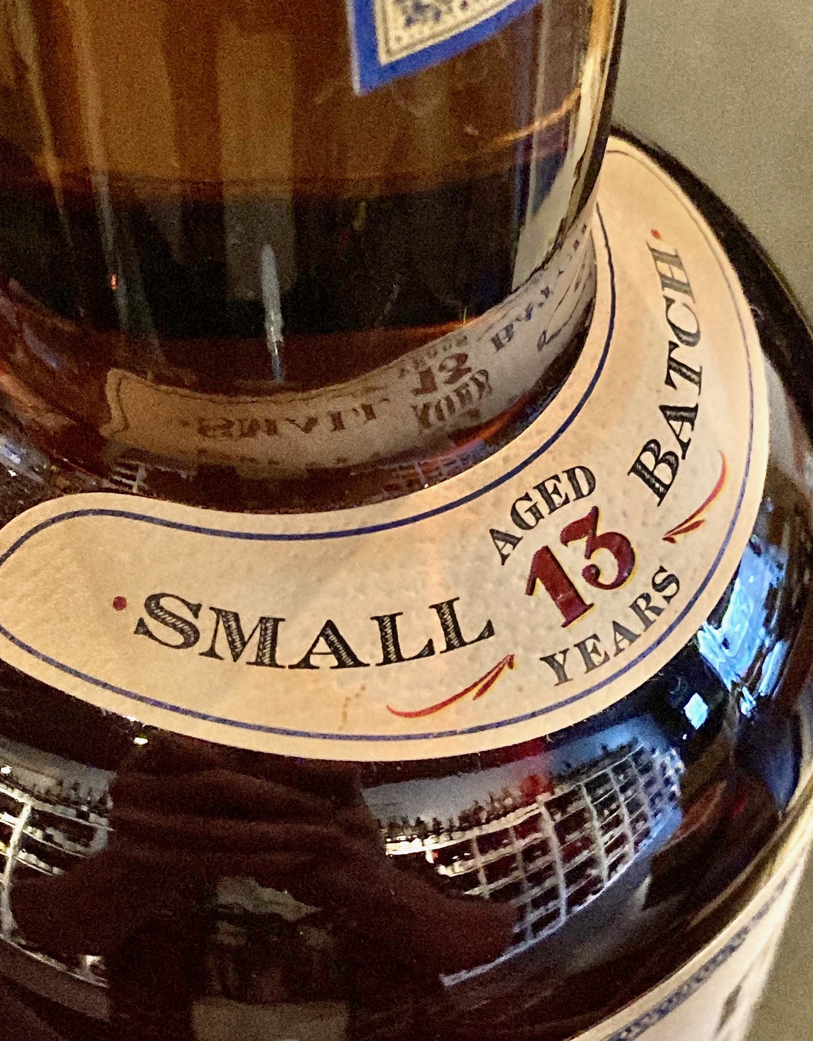 Straight American Whiskey, 13 Year Old, Small Batch #5, Old Carter