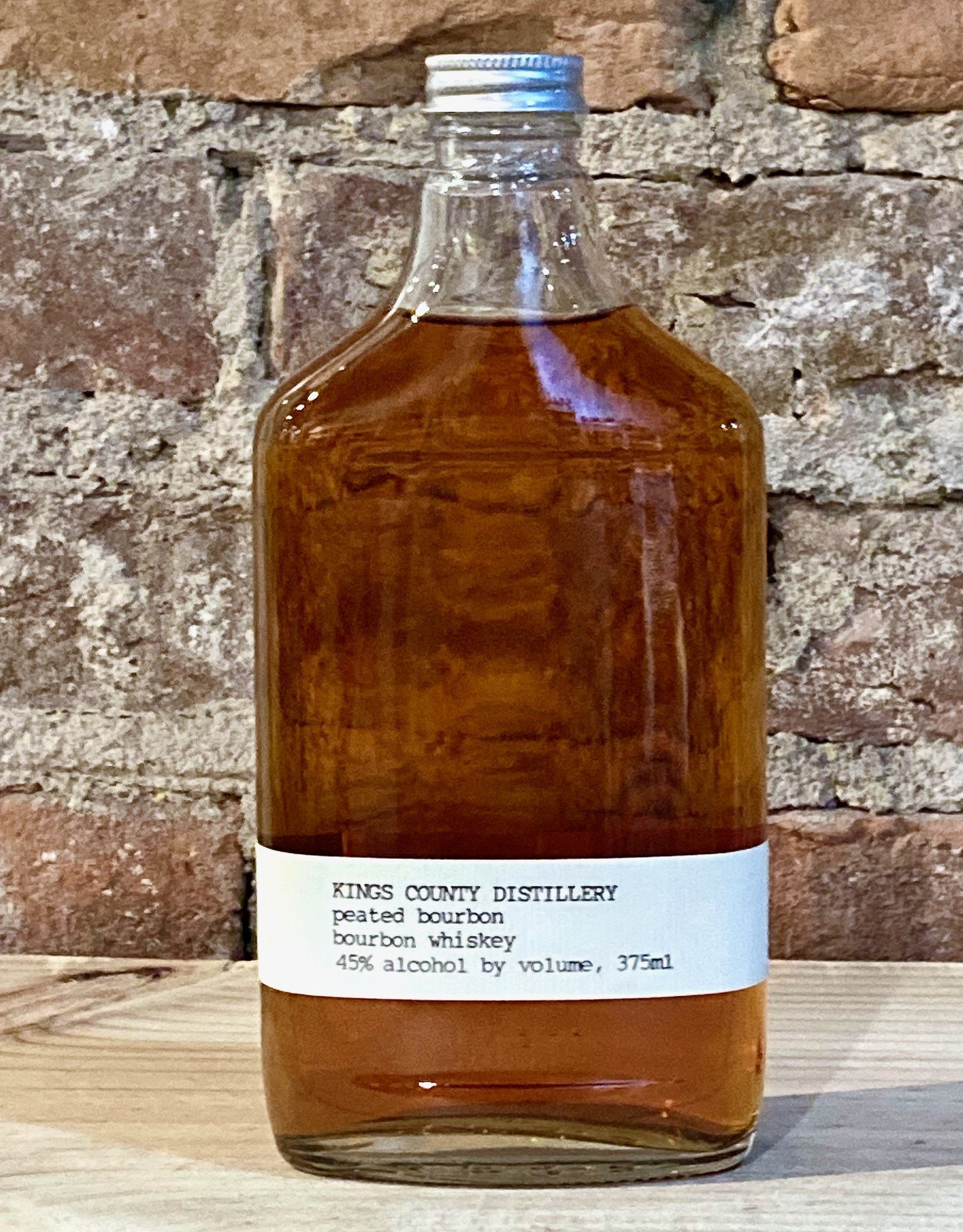 Peated Bourbon, Kings County Distillery (375 ml)