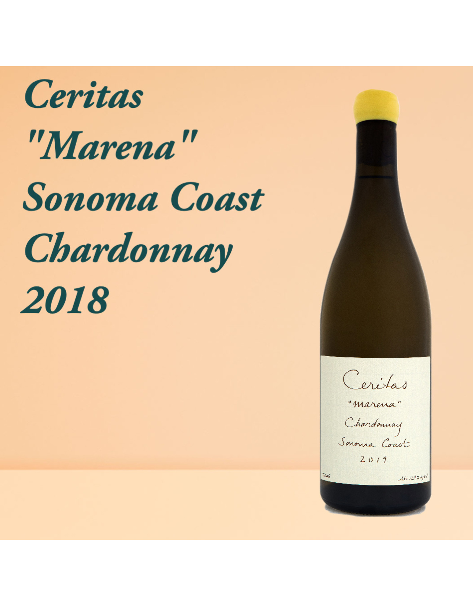 Ceritas "Marena" Sonoma Coast Chardonnay, 2018