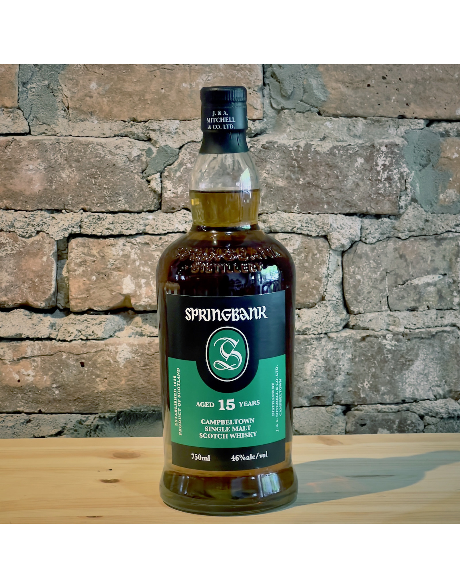Springbank 15 Year Single Malt Scotch Whiskey - Springbank