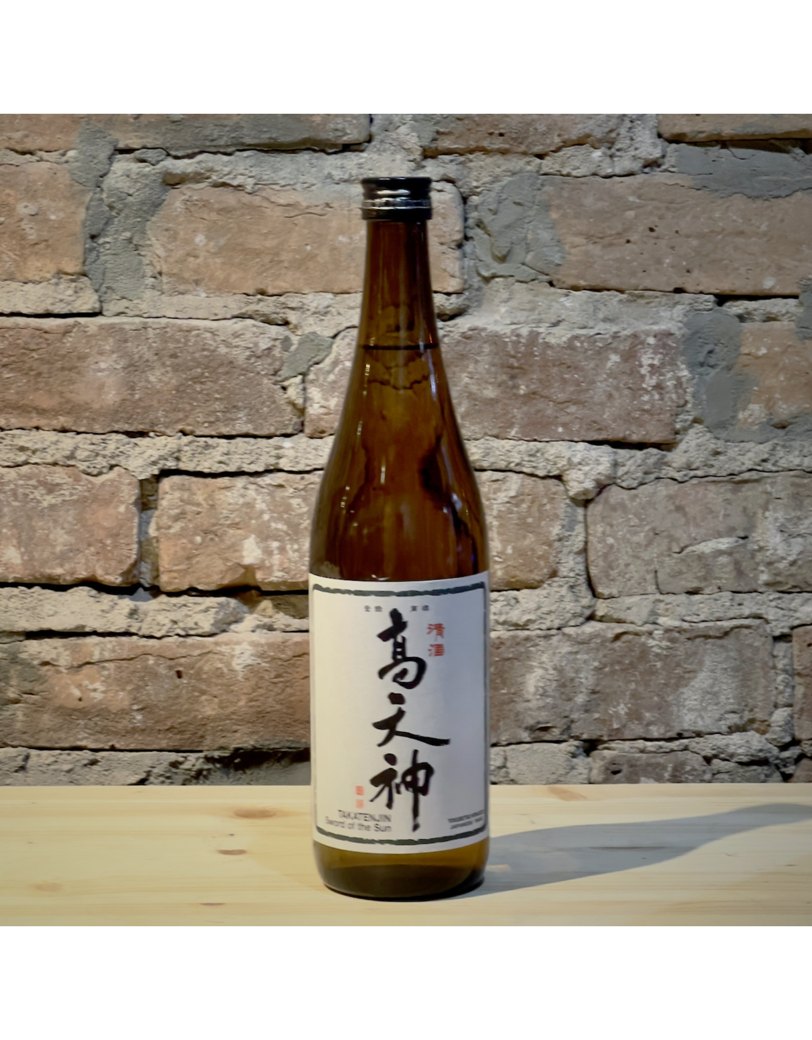 Tokubetsu Honjozo Sake, "Sword of the Sun," Takatenjin