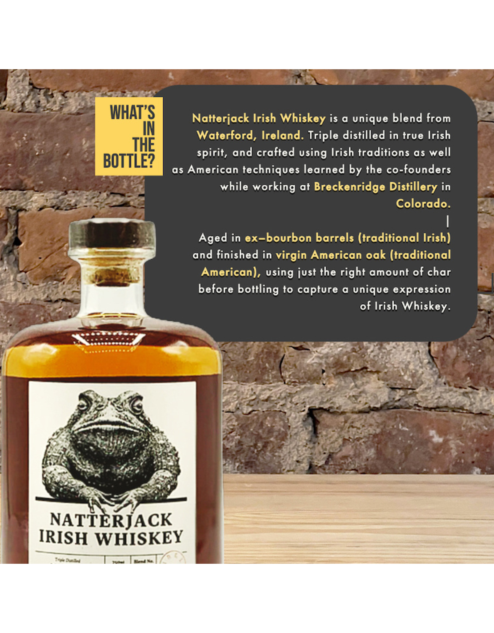 Natterjack Irish Whiskey, Gortinore