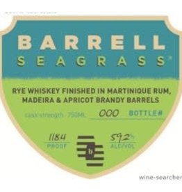 Skurnik Rye Whiskey, SEAGRASS, Barrell Craft Spirits