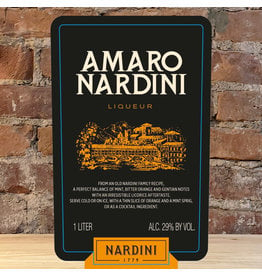 Winebow Amaro, 58 Proof, Nardini